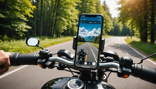 Top supports pour smartphones de moto sportive : confort optimal et sécurité